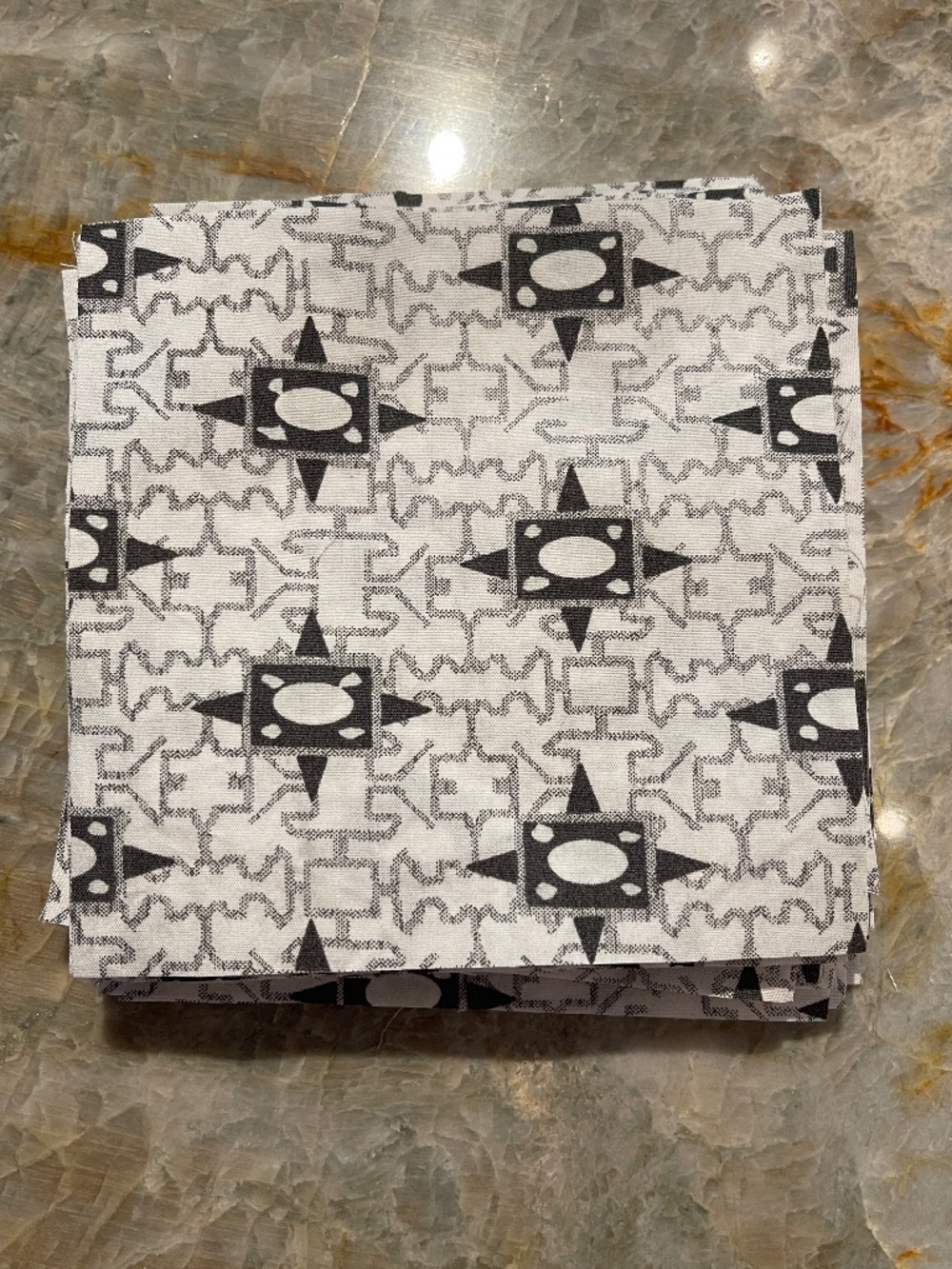 56 Precut 5" Quilt Squares Assorted Fabric Charm Pack